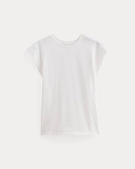 The Muscle Tee In Essential Cotton | White