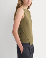 Tissue Boatneck Tank | Beech