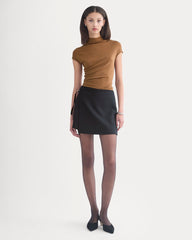 Twist Top In Butterluxe | Toffee