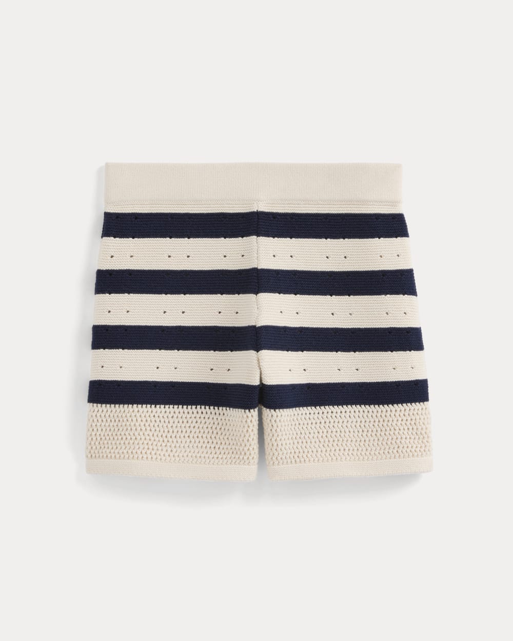 Open-Knit Short In Everyday Cotton | Canvas / Navy
